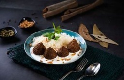 كبة بالزبادي والارز